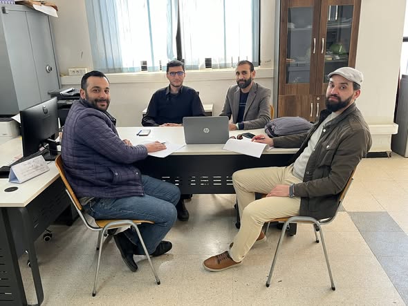 لقاء خلية ضمان الجودة مع مدير مركز تطوير المقاولاتية لجامعة المدية