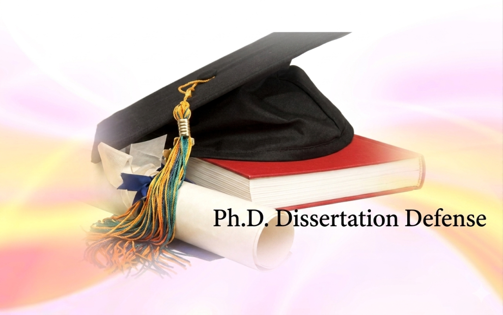 Announcement of the Public Defense of the PhD Thesis of Ms. Ferial Hasna Tlemcani