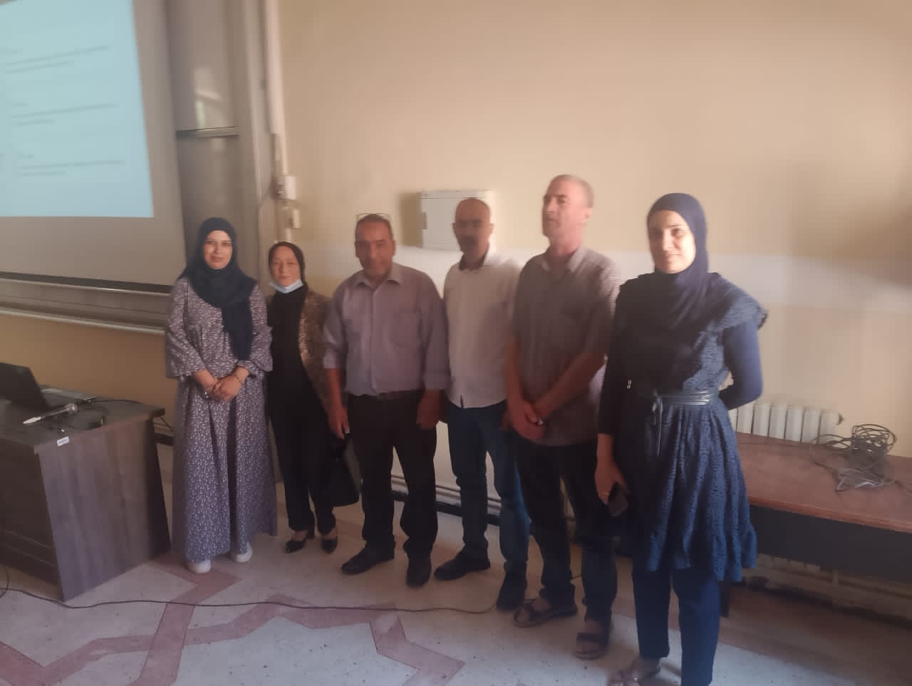 زيارة إطارات المعهد الوطني للتكوين العالي شبه الطبي بالمدية لكلية الطب